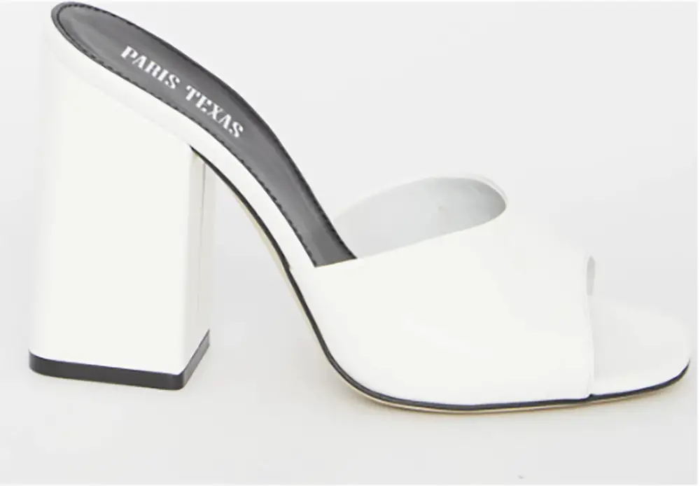 white block heel sandals for graduation womens