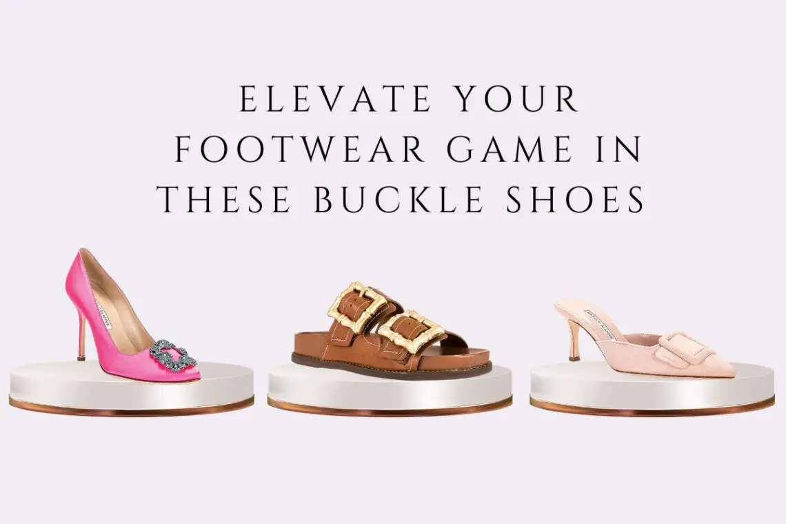 buckle shoes sandals womens footwear fashion