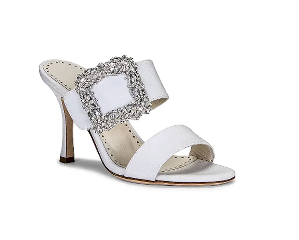 womens buckle shoes white heel sandals